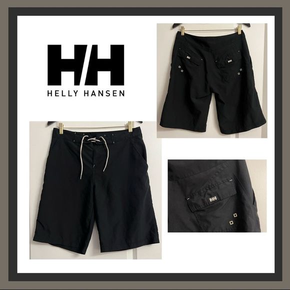 Helly Hansen Shorts Helly Hansenquick Dry Black Shorts Size 3